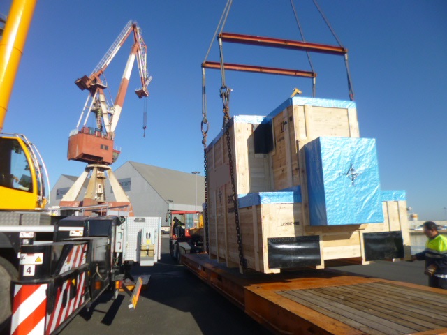 Transporte de 4 generadores