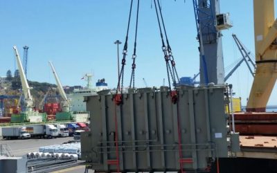 Transformadores con destino Chile