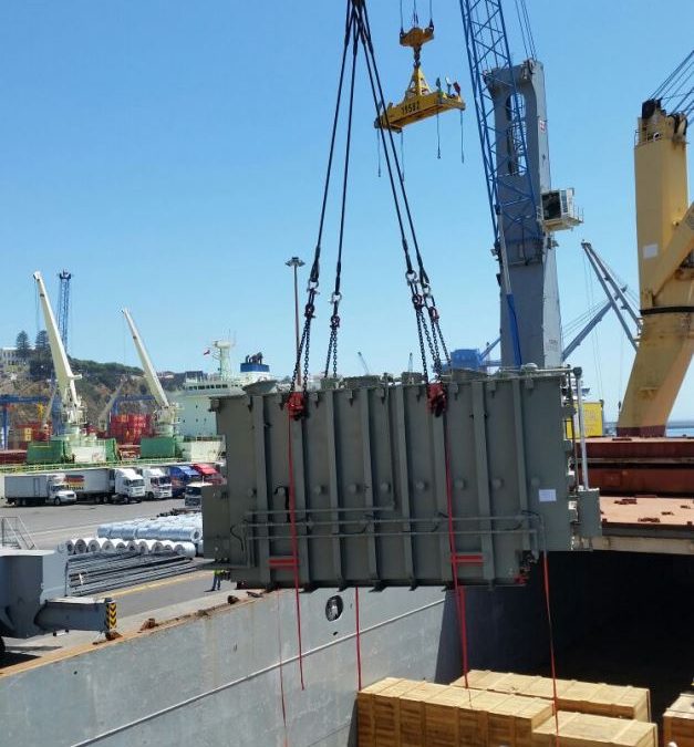 Transformadores con destino Chile